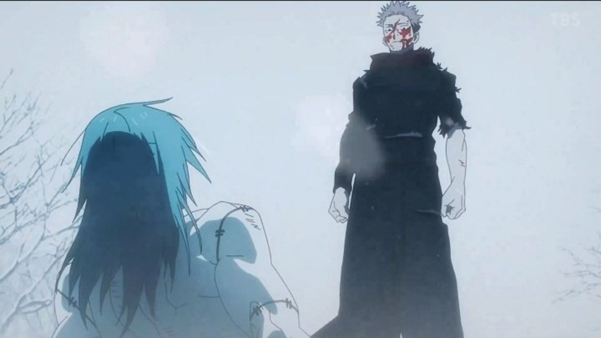 Yuji vs Mahito (Image via MAPPA)